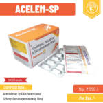 Aceclofenac Paracetamol & Serratiopeptidase Tablets