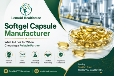 Softgel Capsule Manufacturer