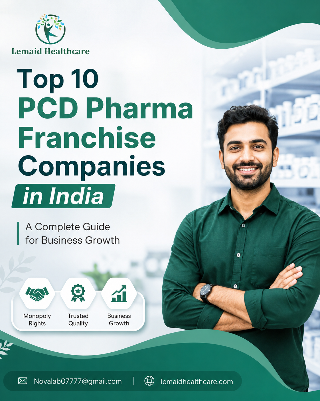 Top 10 PCD Pharma Franchise Companies in India: A Complete Guide for Business Growth