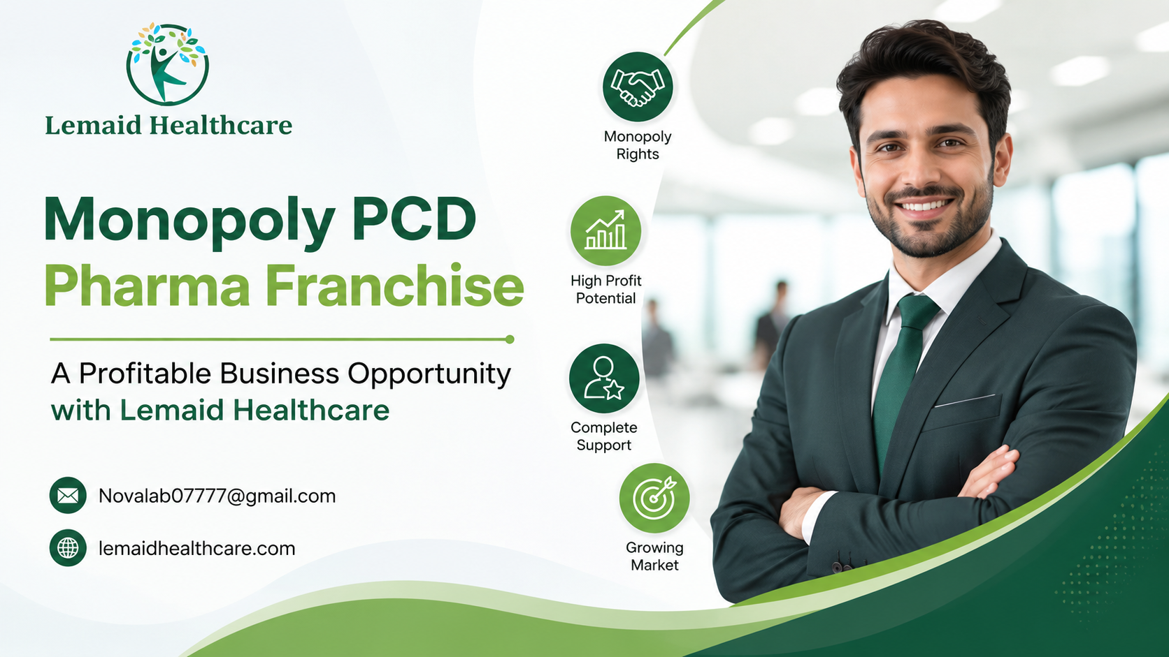 Monopoly PCD Pharma Franchise: A Profitable Business Opportunity with Lemaid Healthcare