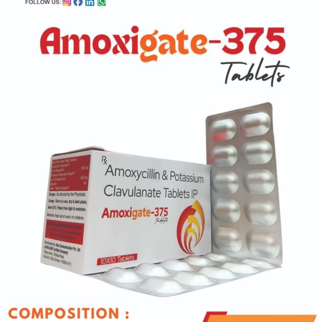 Amoxigate-375 Tablets