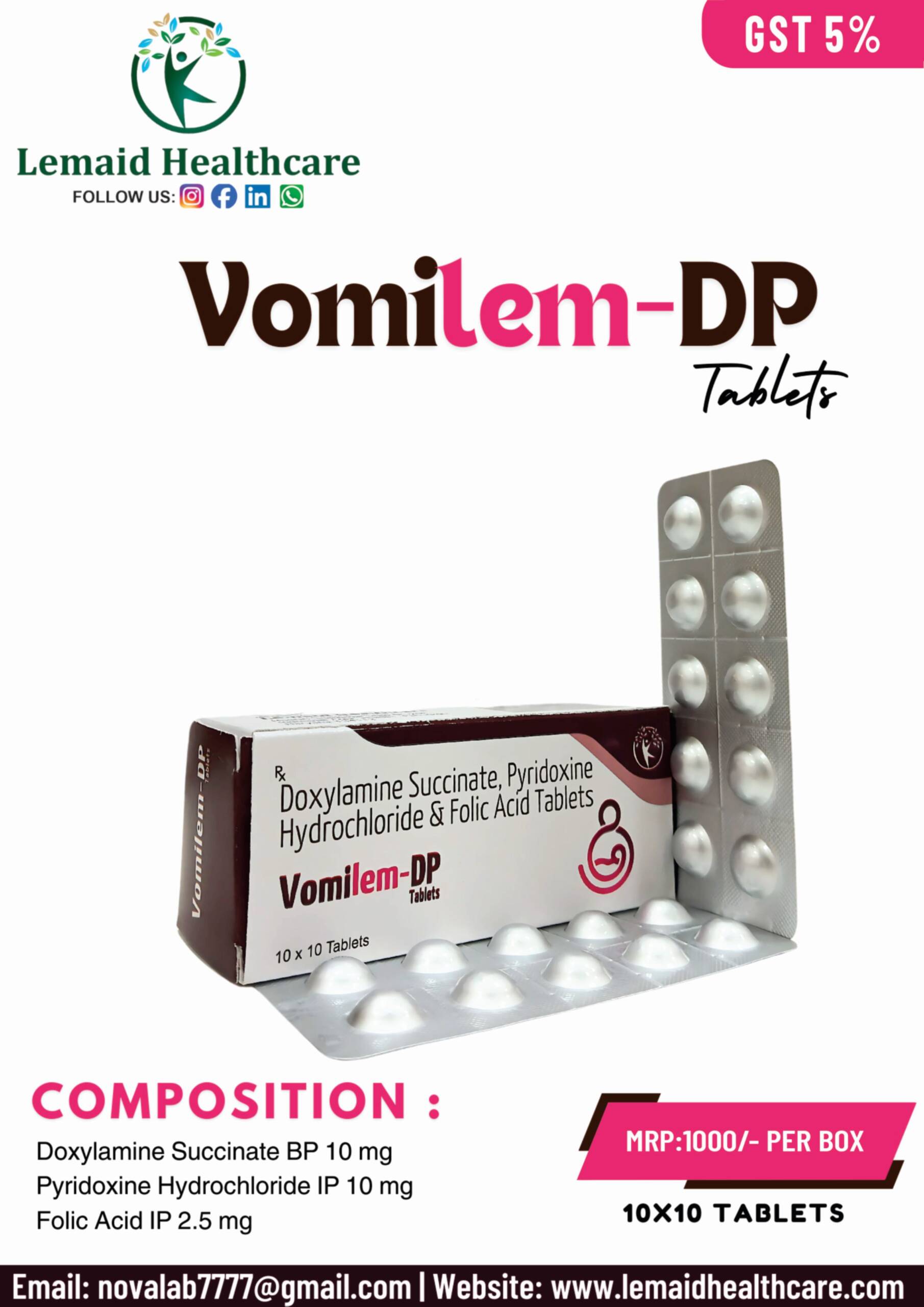 Vomilem-DP Tablets