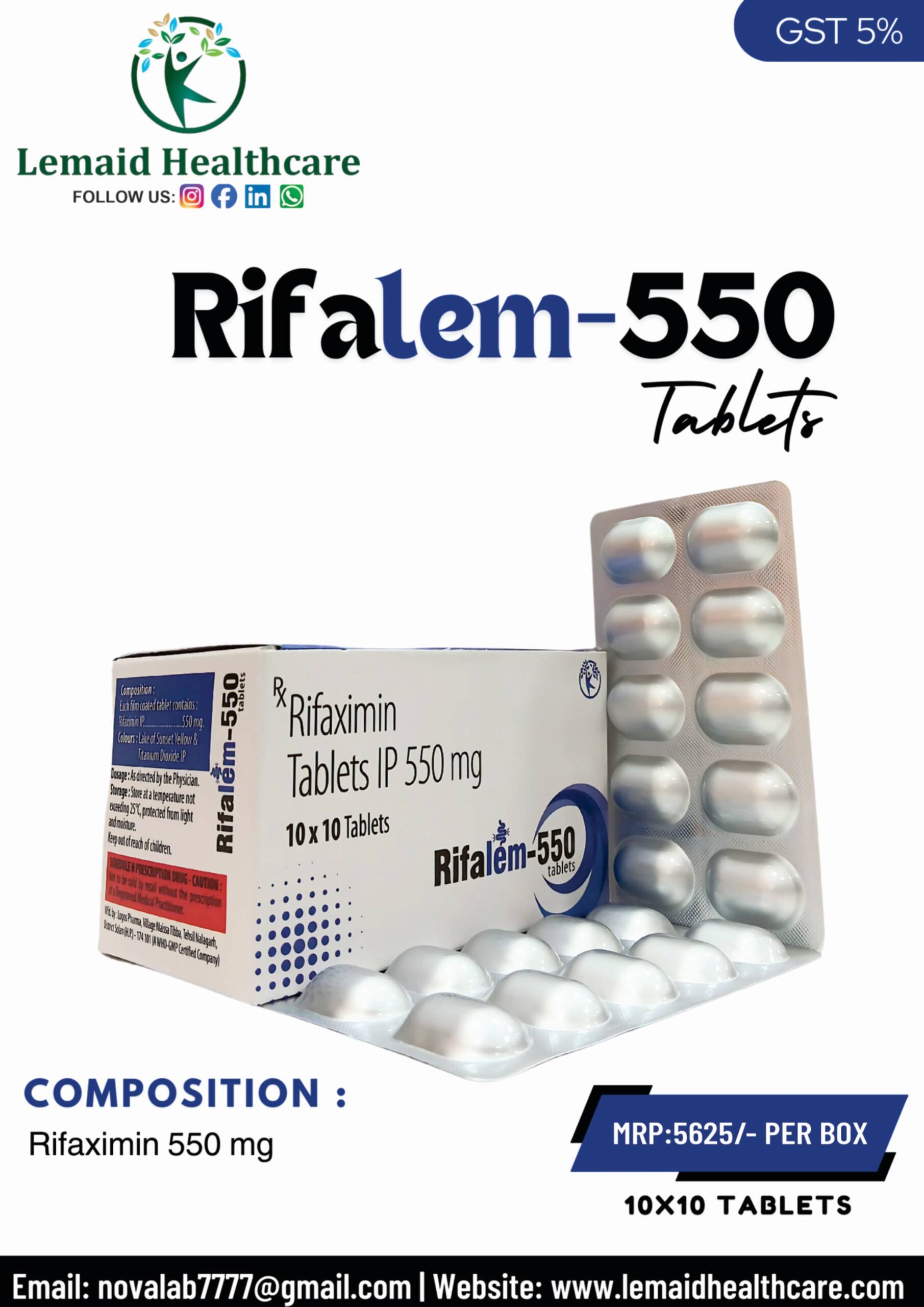 Rifalem-550 Tablets