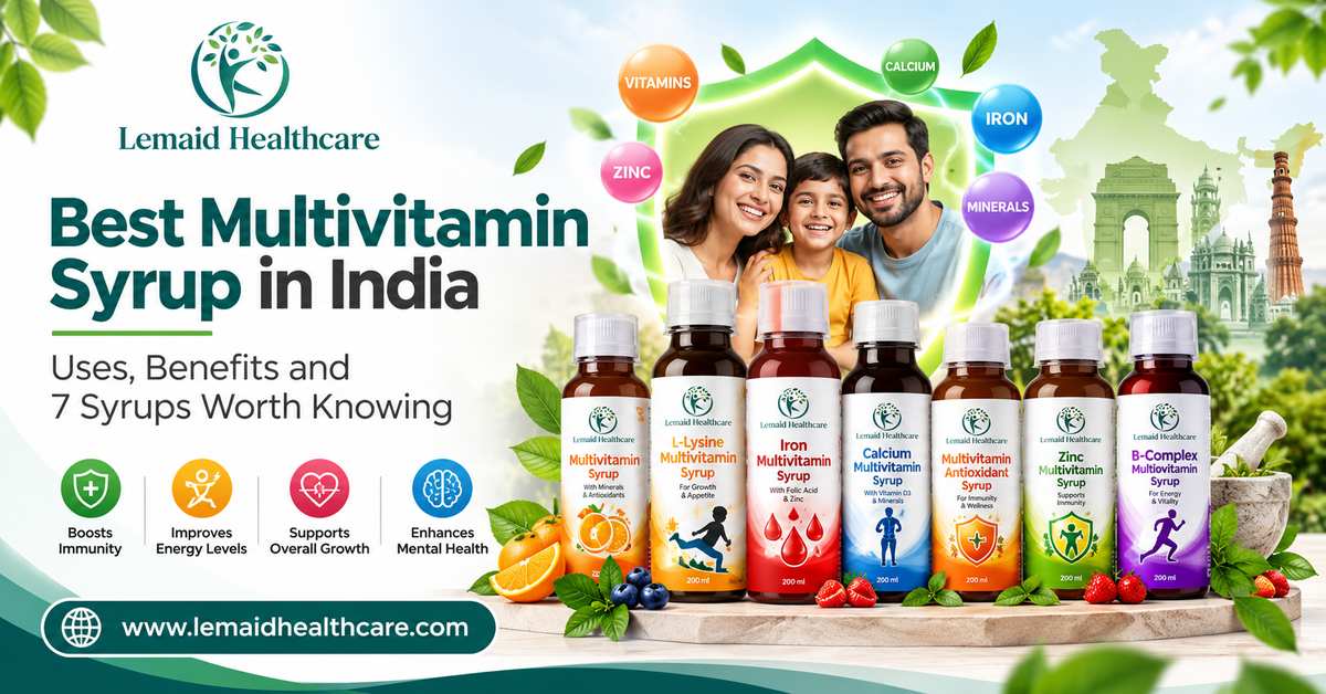Best Multivitamin Syrup in India: Uses, Benefits and 7 Syrups Worth Knowing